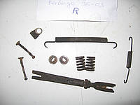 Тормозной механизм ручника праый б/у на Citroen Berlingo, Peugeot Partner 1996-2008 года