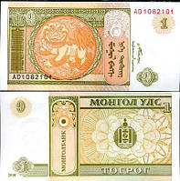 Монголия / Mongolia 1 Tugrik 2008 Pick 61А UNC