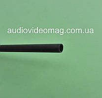 Термоусадочна трубка з клейовим шаром (3:1) - 3.2/1.0 мм, 1 метр, чорна