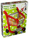 Каталка дитячий візок для супермаркету з набором продуктів Ecoiffier, фото 6