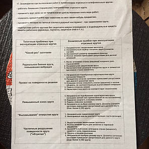 Круги відрізні для металу 230х2,5х22,2 ЗАК, фото 4