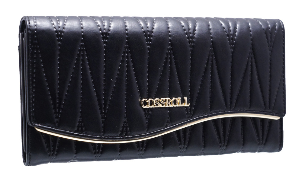 Кошелек Cossroll A129-9202C black