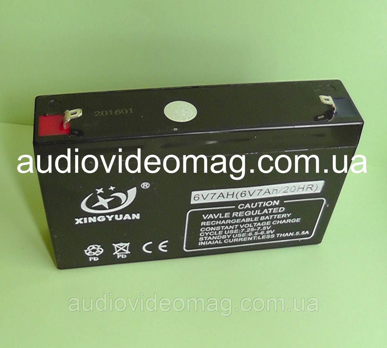 Акумулятор 6V, ємність 7 Ah, фото 1