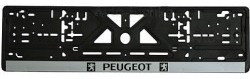 Рамка номерного знака PEUGEOT фарбована - фото 1 - id-p489299894