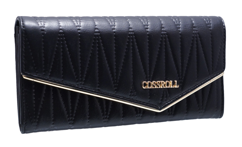 Кошелек Cossroll A129-9202G black
