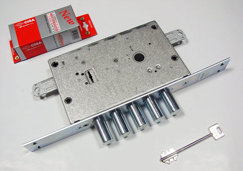 Замок врізний додатковий Cisa 57.675 ALPS (Італія), фото 1