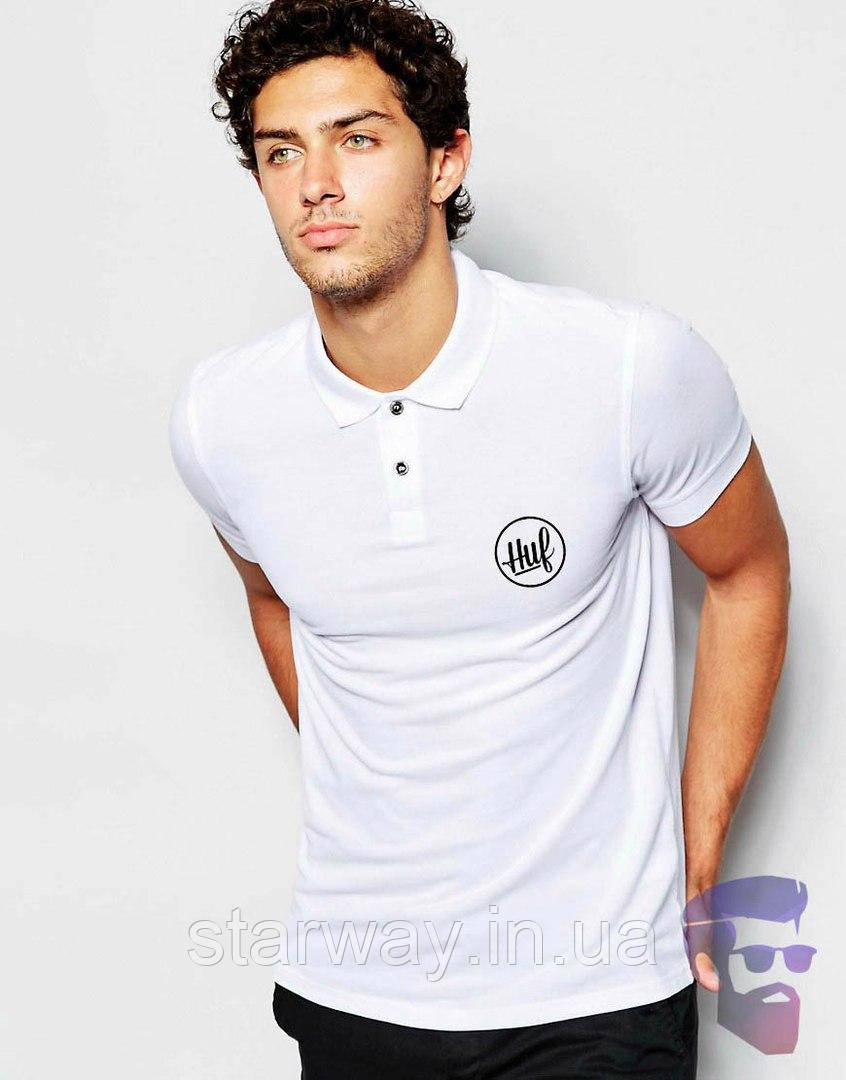 Футболка поло | теніска huf logo