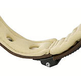 Шкіряний нашийник для собак з заклепками GIOTTO BROWN C 25/44, фото 3