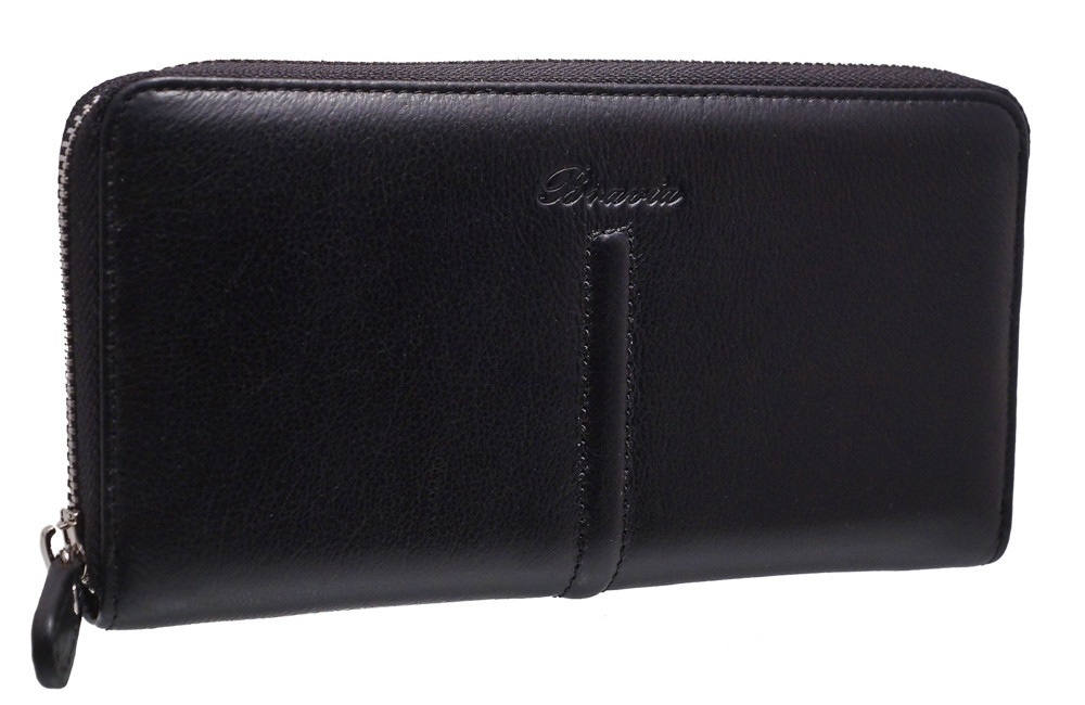 Стильний жіночий гаманець 04-3124 black