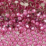 Стрази термоклейові Premium ROSE SS10 Hot Fix 100 шт, фото 2