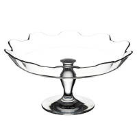 Тортівниця скляна на ніжці кругла Pasabahce Patisserie 32 см прозора 95105v