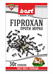 Засіб проти мурах Фіпроксан (Fiproxan) 30 грамів Best Pest