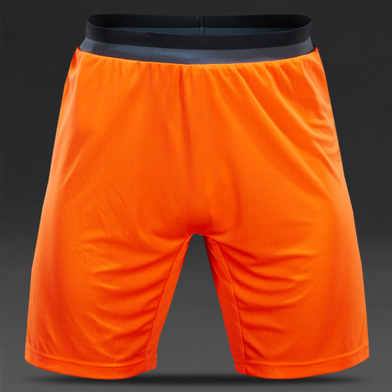 Шорти спортивні чоловічі adidas adizero Training AB1280 (оранжеві, поліестер, тренувальні, логотип адідас)