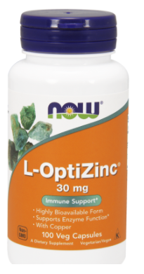 Цинк оптіцинк Now Foods L-Optizinc caps 100, фото 1