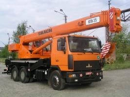 Автокран КТА-35 «СИЛАЧ» на шасі МАЗ, фото 1