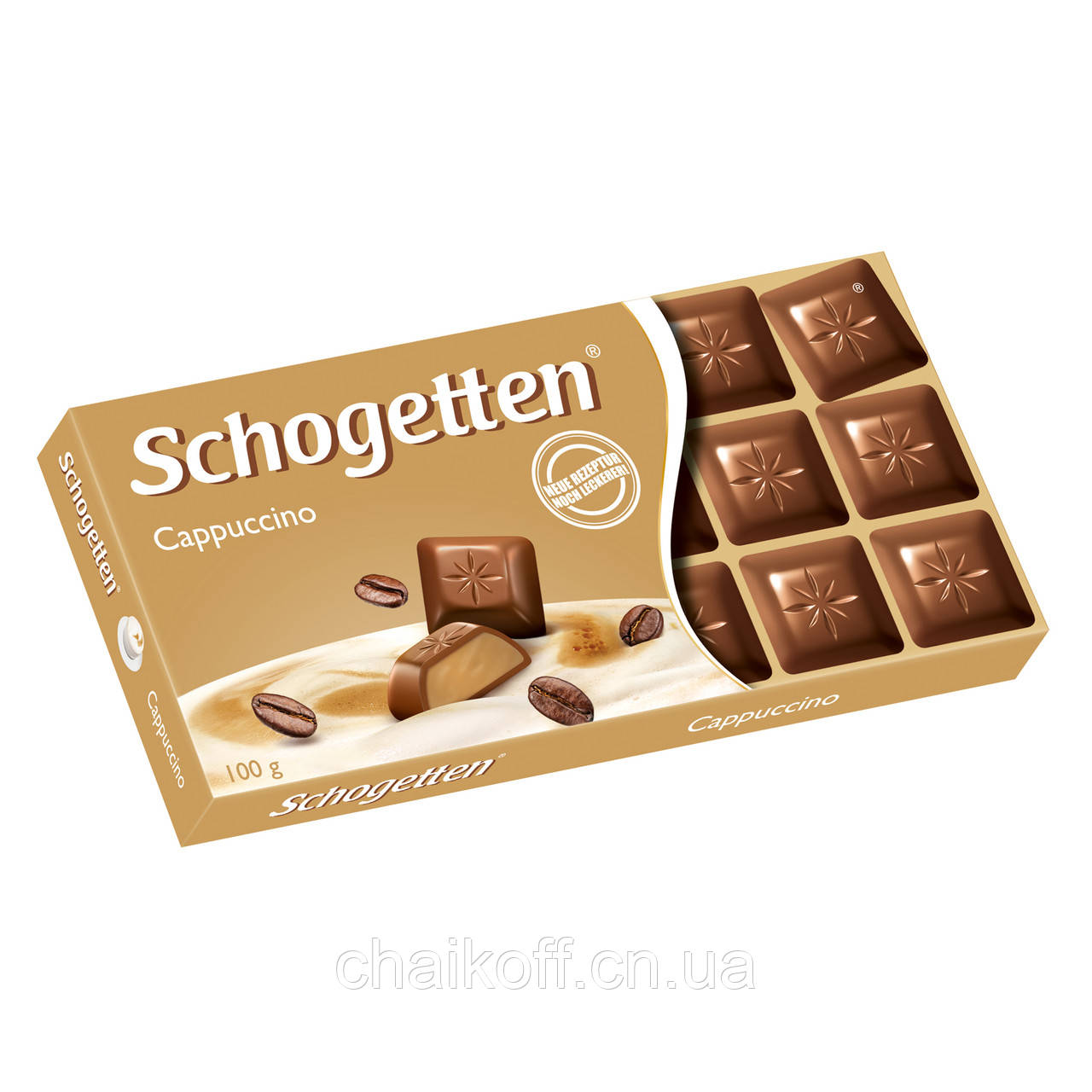 Шоколад Schogetten Cappuccino 100 г (Німеччина)