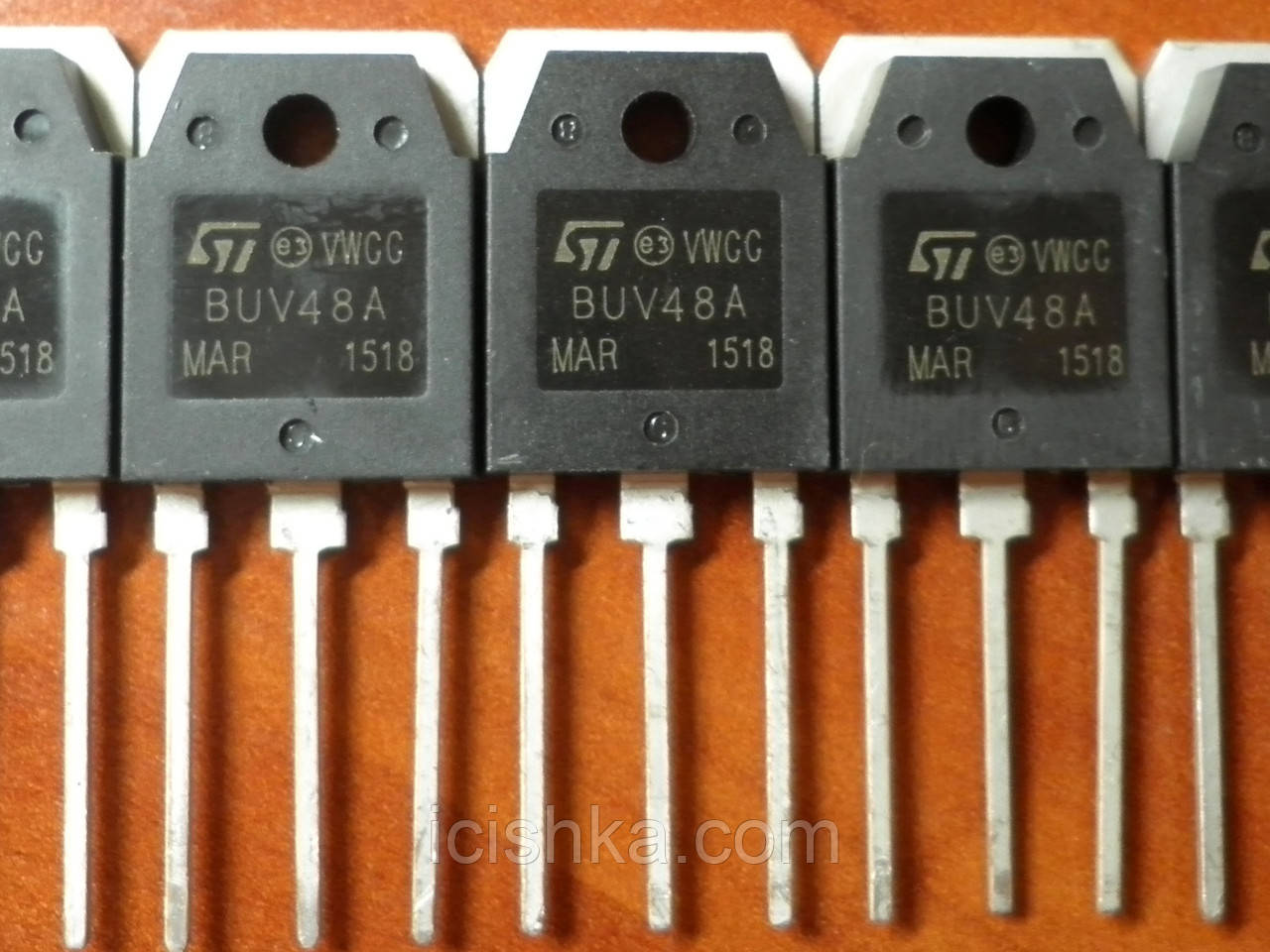 BUV48 / BUV48A TO-3P - Высоковольный транзистор рядкової розгортки - Horisontal output transistor (HOT)
