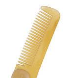 Гребінець з кістки натуральна для волосся, складана, фото 7