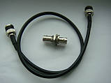 Кабель коаксіальний BNC-BNC для радіомікрофона Sennheiser g1 g2 g3, EM3031, EM2050, Coaxial Cable, Type RG58, фото 9