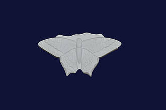 Барельєф Метелик№6(велика) b07006