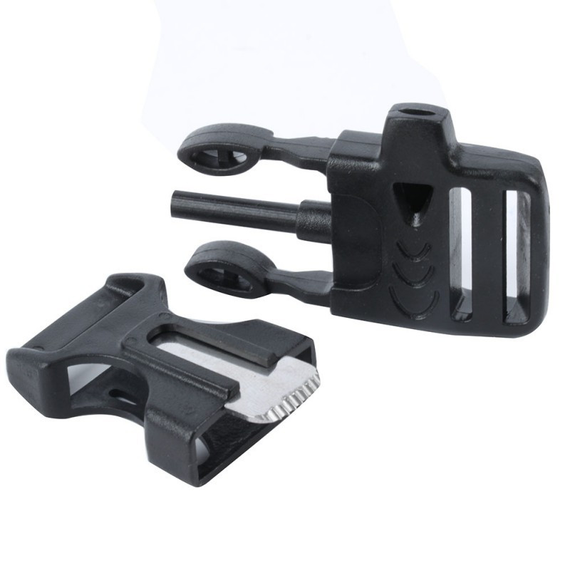 Мультитул Пряжка Огниво Кресало Свисток Браслет, фото 1