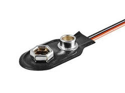 Роз'єм, контакти для батарейки типу "крона" 9v