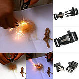 Мультитул Пряжка Огниво Кресало Свисток Браслет, фото 6