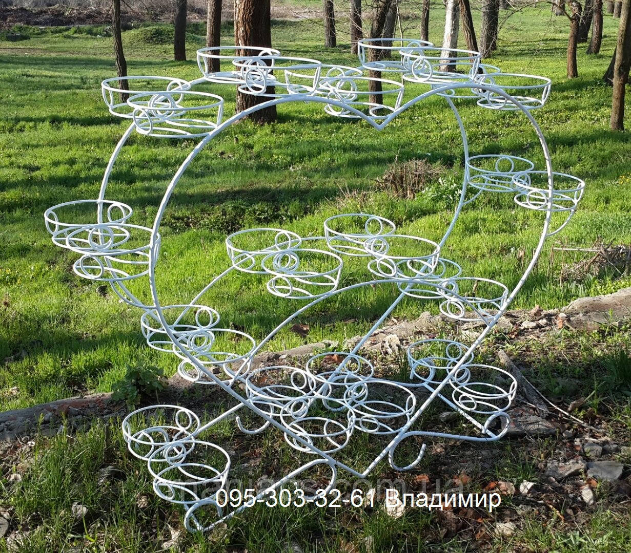 Фіалка-3, підставка для квітів на 30 чаш, фото 1