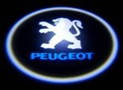 Проєкторна LED-підсвітка у двері логотип Peugeot