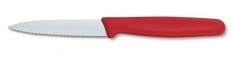 Кухонный нож Victorinox 8 см, серрейтор красный