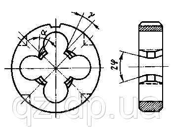 Плашка М4х0.7 левая - фото 3 - id-p36010649