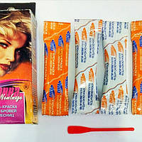 Гель-фарба для брів і вій "ПАННА", (тон коричневий)