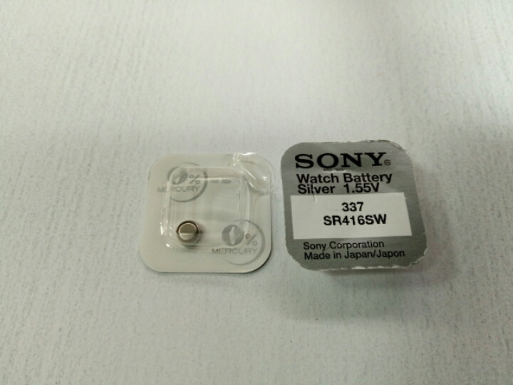 Батарейка годинникова Sony 416 (SR337), фото 1