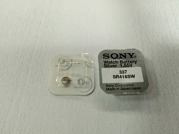 Батарейка годинникова Sony 416 (SR337)