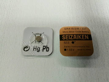 Батарейка годинникова Seizaiken 416 (SR337)