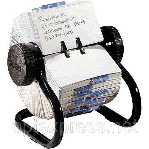 Відкрита обертається картотека Сlassic для 500 карток 57х102мм ROLODEX