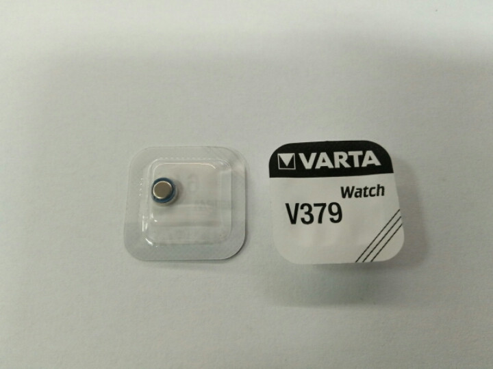 Батарейка годинникова Varta SR521 (AG0, 379), фото 1