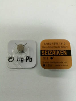 Батарейка годинникова Seizaiken SR527 (319)