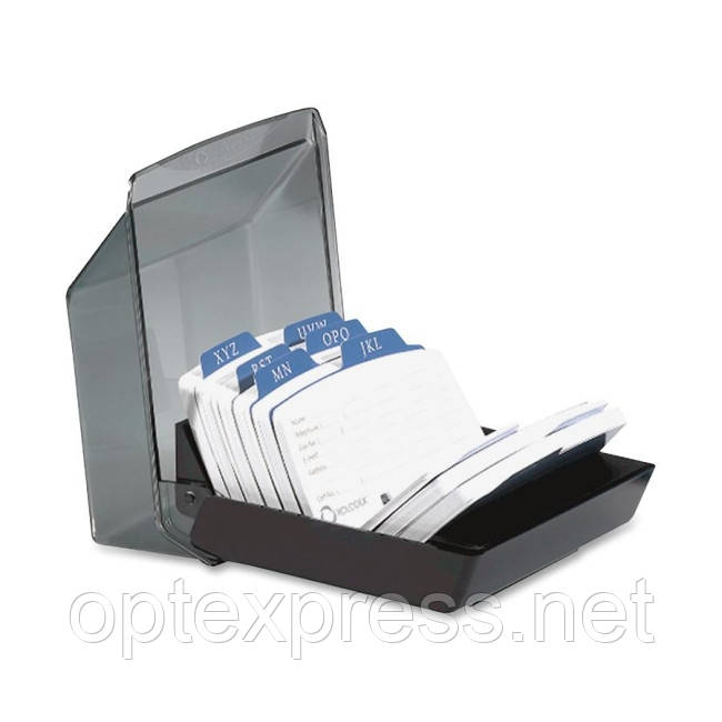 Закрита картотека Petite для 250 карт 57х102мм ROLODEX, фото 1