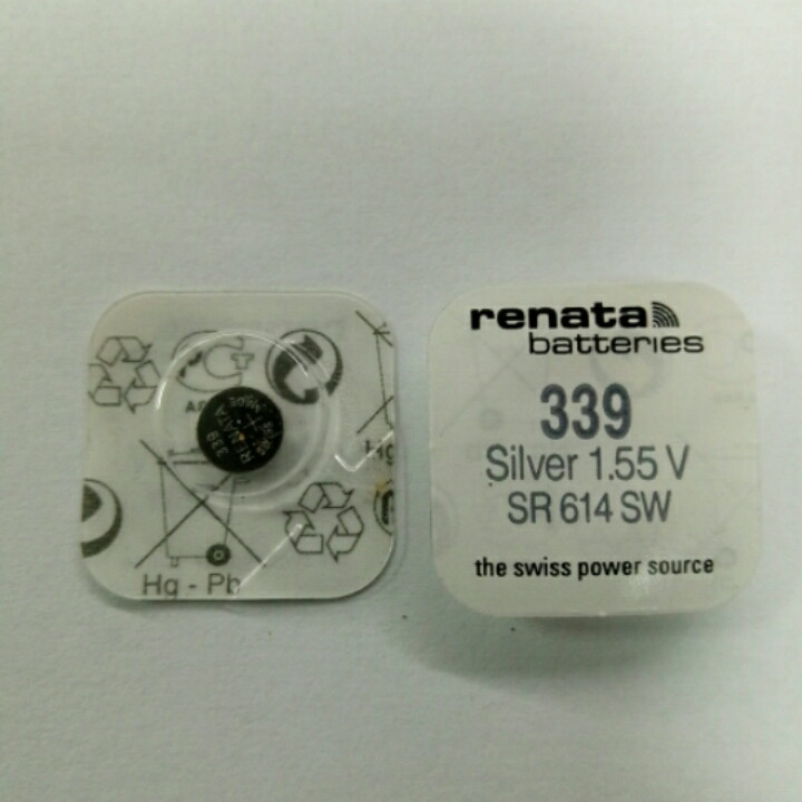 Батарейка годинникова Renata SR614 (339), фото 1