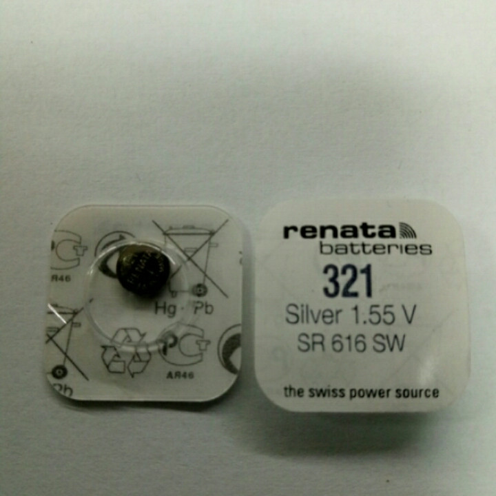 Батарейка годинникова Renata SR616 (321), фото 1