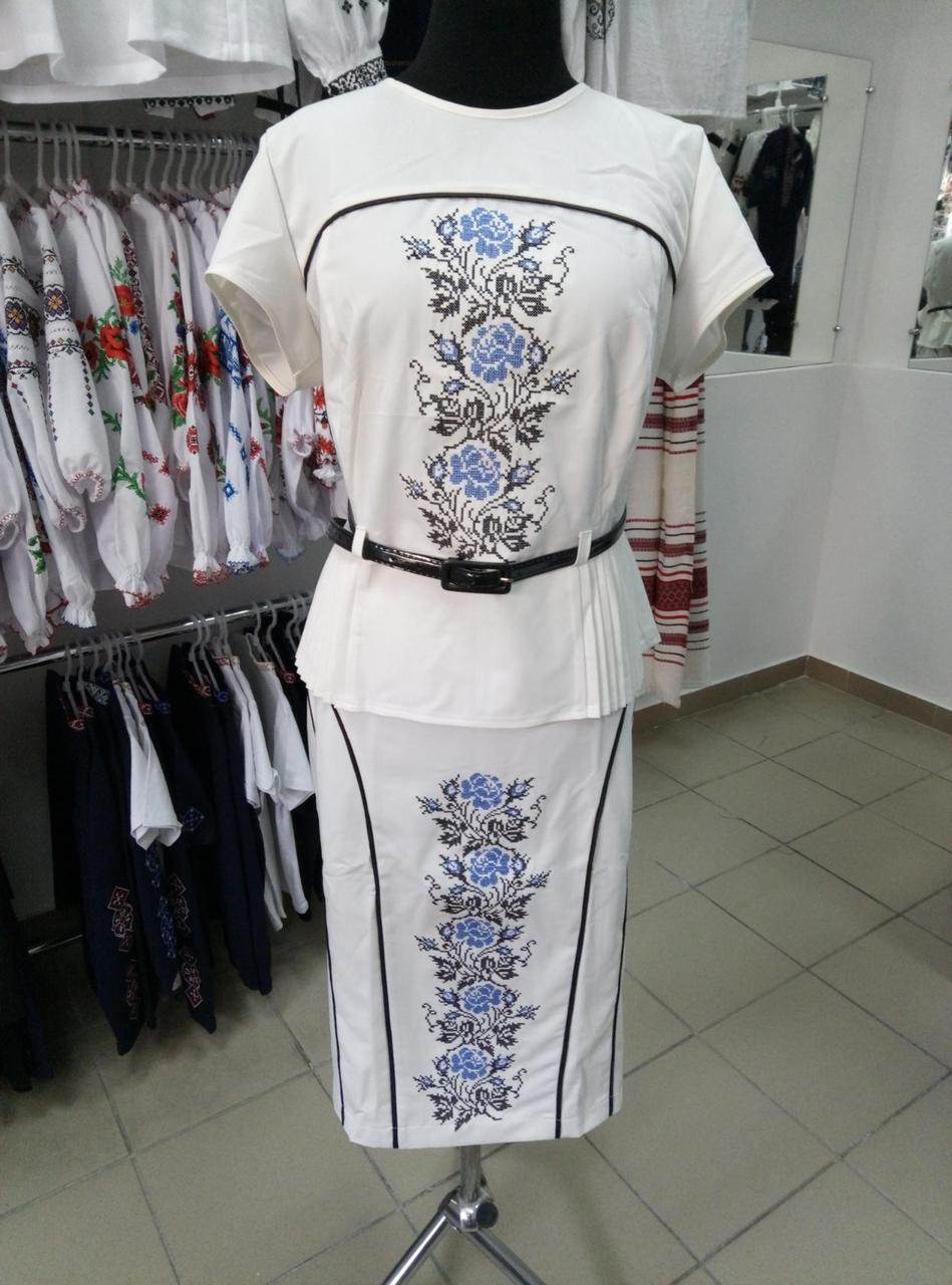 Вишитий жіночий костюм, елегант
