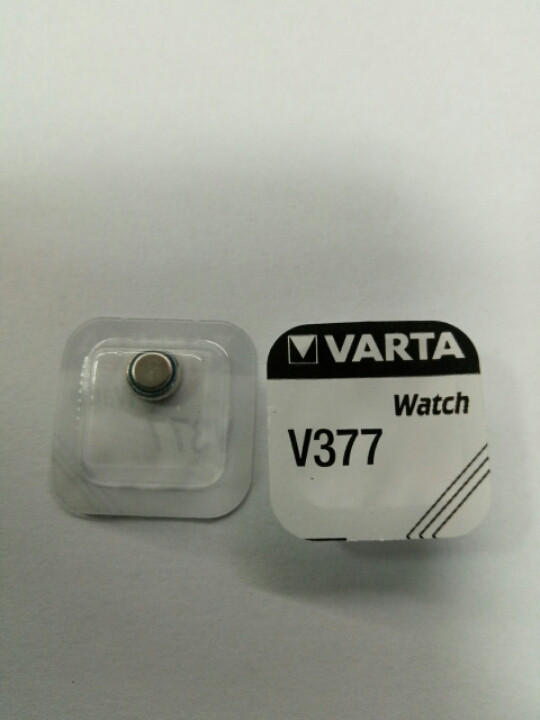 Батарейка годинникова Varta SR626 (AG4, 377), фото 1