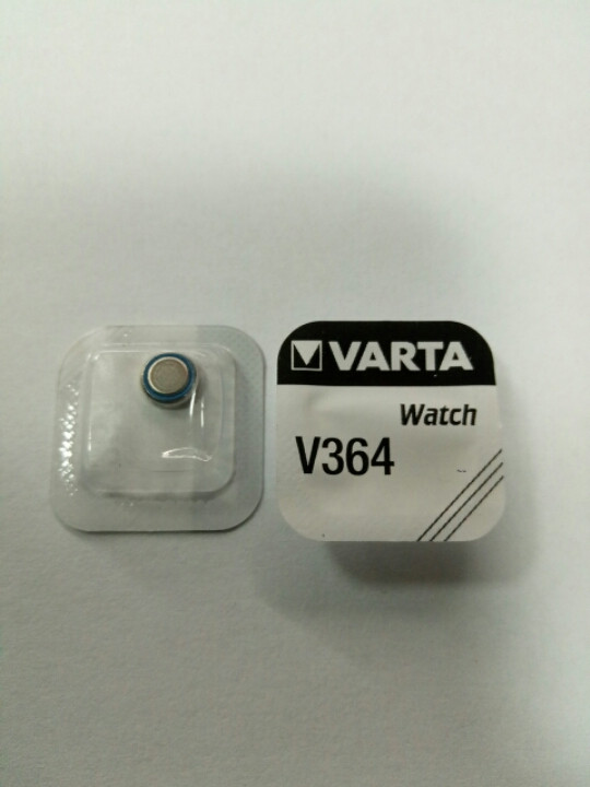 Батарейка годинникова Varta SR621 (AG1, 364), фото 1