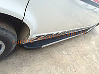 Боковые площадки из алюминия Duru для Volkswagen T5 2003-2010 Short