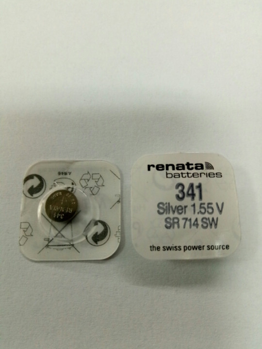 Батарейка годинникова Renata SR714 (341), фото 1