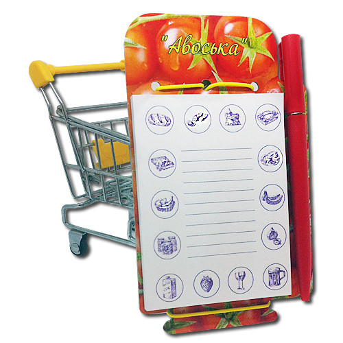 Шопінг-планшет ShopNotes «Авоська помідор»