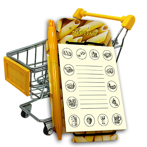 Шопінг-планшет ShopNotes «Авоська-Макарони 2»