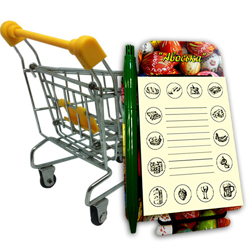 Шопінг-планшет ShopNotes «Авоська-Крашанки»