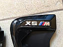 Жабри у крила BMW X5 F15 M Performance (чорні), фото 4